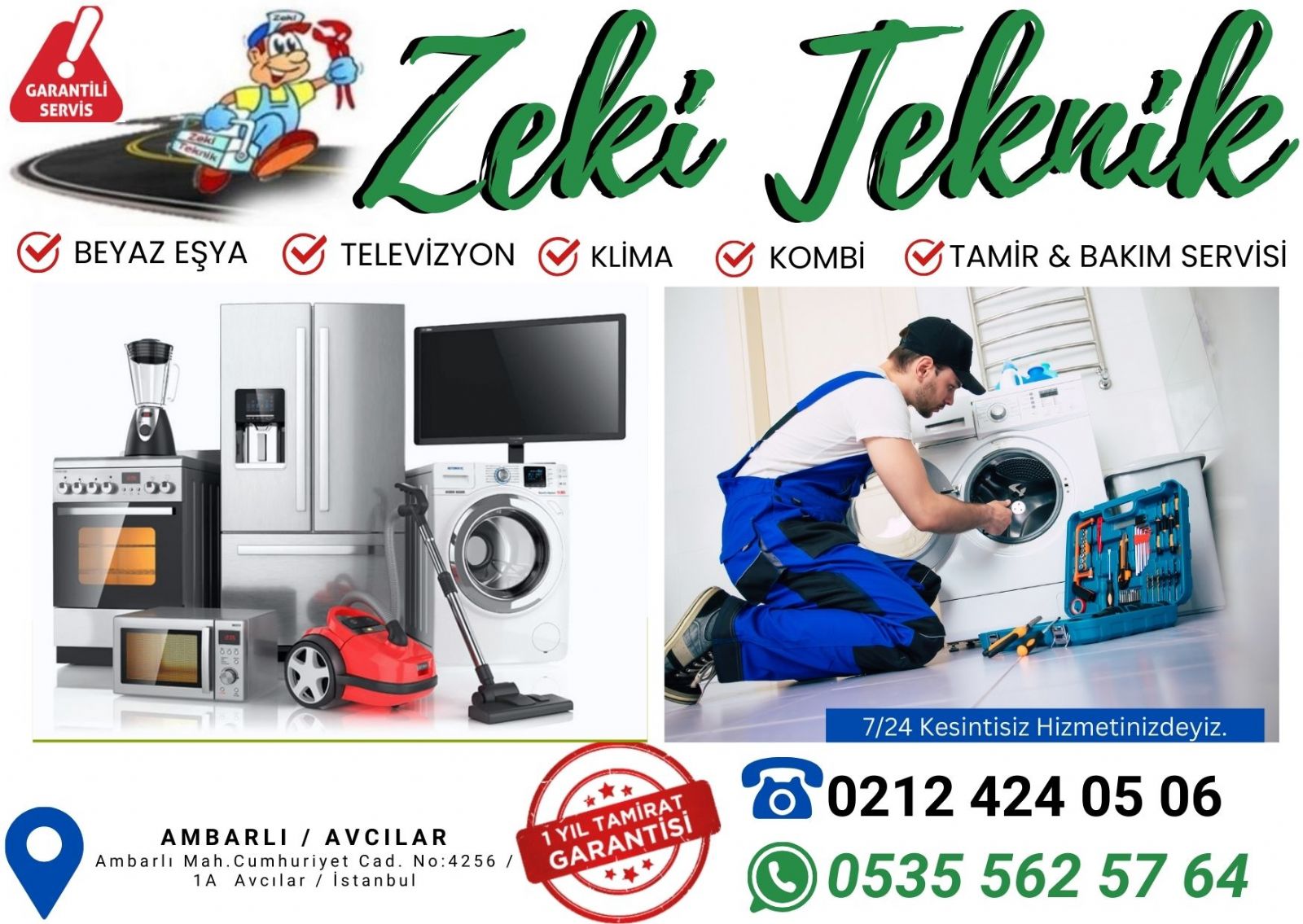 Ambarlı Beyaz Eşya Tamircisi